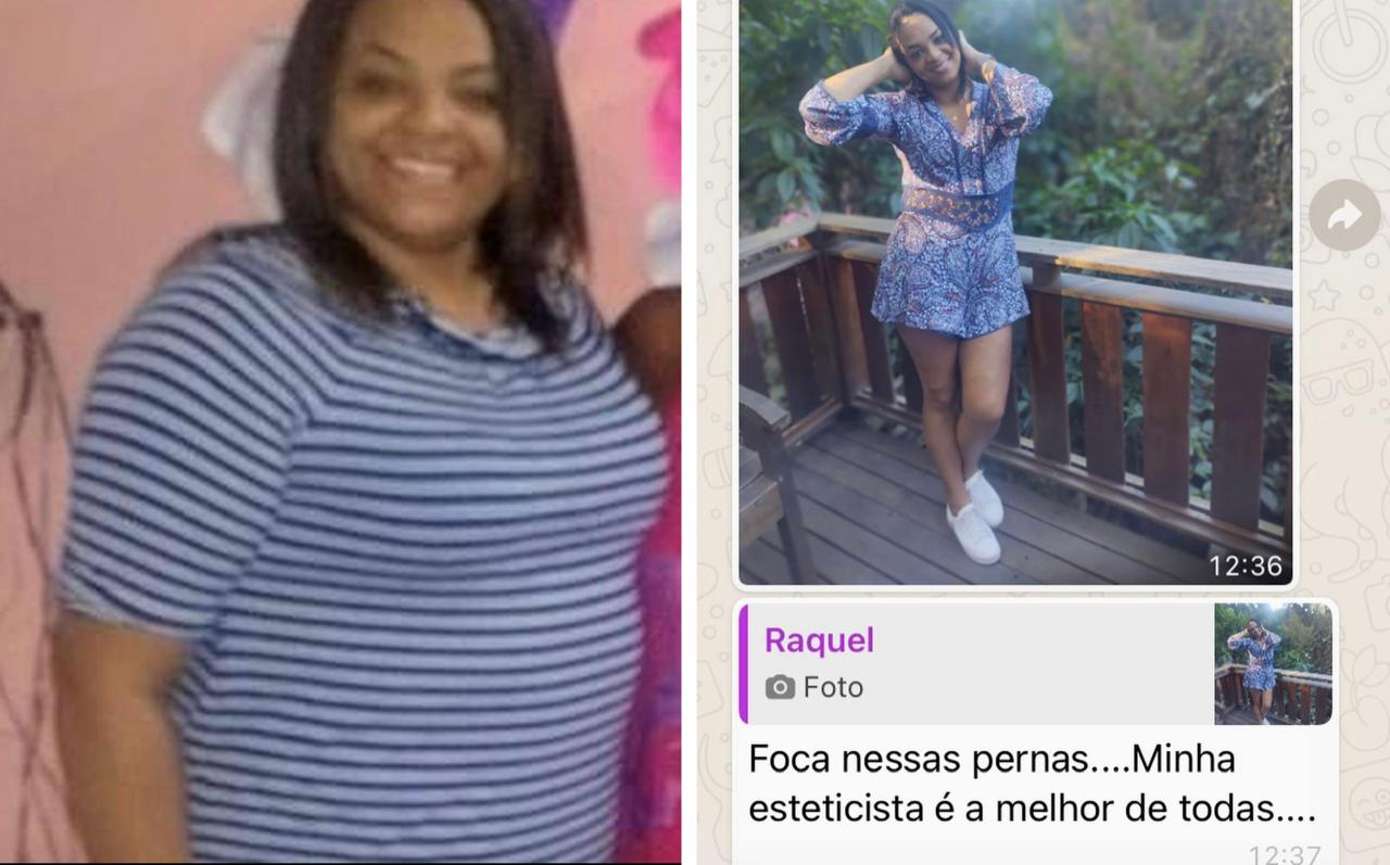 Transformação completa — antes e depois